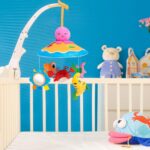 ETUCYNG Crib Mobile Toy,Baby Bassinet Mobile Hanger Bell - Rotating Cute Animal Nursery Decor, Preschool Learning Toys for Girls Boys, Stroller Accessories - Image 8