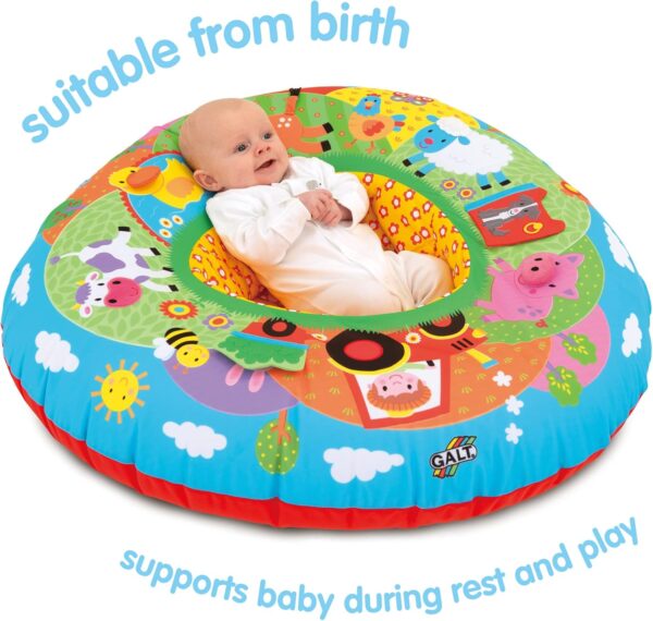 Galt Toys, Playnest - Farm, Baby Activity Center & Floor Seat, Ages 0 Months Plus - Image 6