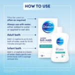 Oilatum Junior, Treatment for Eczema & Dry Skin Conditions, Bath Additive, Protects Skin from Moisture Loss, Fragrance Free, Suitable for Babies & Children, 1 x 300ml - Image 6