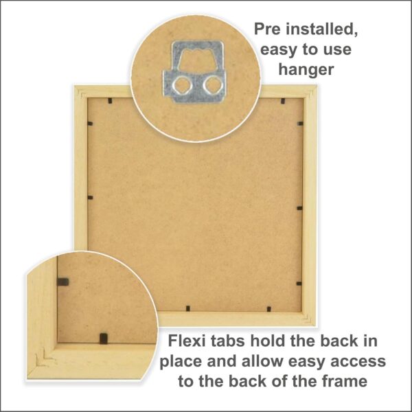 8/9/10/12/16/20 Photos Large Multi Picture Frame Collage Aperture Decor Memories-20 Aperture-Black - Image 6