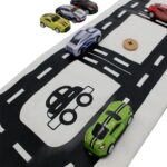 Generic Toy Car Storage Bag Collapsible Toy Cars Storage Organiser Portable Game Rug for Boys Children Toys Cars - Image 6