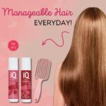 IQ Intelligent Haircare Daily Shampoo and Conditioner Set 300ml Each for Complete Nourishment and Vitality, Plus Detangling Hair Brush for Effortless Brushing and Smooth, Tangle-Free Hair - Image 5