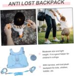 JOINPAYA Toddler Safety Harness Walking Leash Boys and Girls Safety Harness Leash Adjustable Strap Child Leashes for Toddlers - Image 3