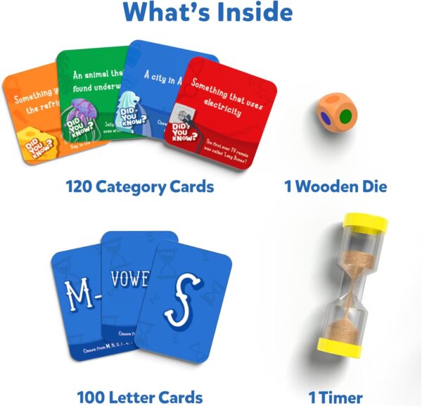 Skillmatics Rapid Rumble - Fast-Paced Board Game for Kids, Teens & Adults, Fun for Family Game Night & Educational Toy, Quick-Thinking Card Game, Gift for Ages 6, 7, 8, 9 & Up - Image 5