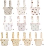 Psdndeww Infant Toddler Saliva Towel Feeding Burp Cloths Baby Bib Waist Stool Carrier Protective Cover Pad - Image 9
