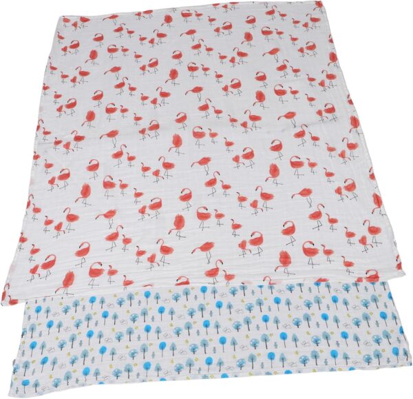 Vaguelly 3sets Blanket Newborn Blanket Bath Rugs Blanket Bath Towel Girl Blanket Double Layer Blanket Boy Blankets Boys Blanket Fluffy Blanket Burp Cloths 2pcs*3 - Image 6