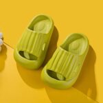 Bathroom Slides EVA Girls Slippers Sandals Thick Shower Slipper Sole Boys Baby Baby Shoes Boy Shoes Size 3 - Image 3
