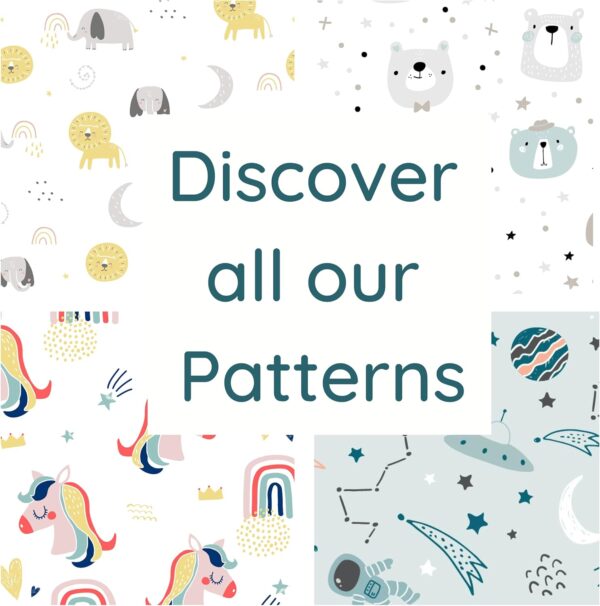 FlyIdeas 2-Piece Bedding Set for Kids and Junior Beds – 1 Cotton Fitted Sheet & 1 Waterproof Mattress Protector, 160x80 cm – Hypoallergenic, Soft, Breathable Toddler Bed Sheets - Image 7