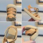 Girls Closed Toe Sandals Size 13 Summer New Soft Sole Lightweight Non Slip Kids Fashion Casual Beach Sandals Sandals Baby Girl 2 Years - Image 2