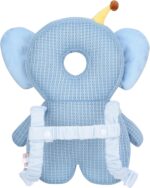 Bebamour Baby Walkers Protective Baby Sit Me Up Toddler Adjustable Baby Head Protection Safety Pad Backpack Wear for Crawling - Image 3
