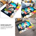 VOSAREA Baby Decor Rug Baby Play Mat Floor Game Mat Kids Crawling Mat Funny Party Game Mat Kids Play Area Rug for Kids Party Favors Outdoor Decor - Image 9