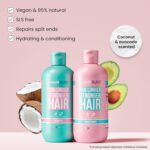HAIR BURST Travel Gift Set - Mini Shampoo & Conditioner Set, Nourishing Mask and Volumising Elixir for Longer, Stronger and Healthier Hair Perfect for Travelling and Gifting - Image 3