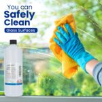 Lucemill 91% Rubbing alcohol | 1 Litre | Super Strength IPA Surface Sanitiser | 91% Isopropyl Alcohol | Clear Liquid - Image 3