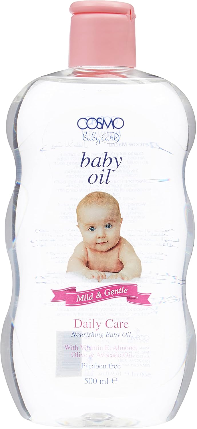 71KMaAUVKHS._AC_SL1500_.jpg COSMO Baby Oil, 500ml - Image 1