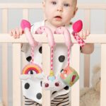 Crib Mobile Boy | Mobile Hanger Crib Toy,Nursery Mobiles Educational Toys, Flexible Bassinet Mobile Soothing Bed Bell, Animal Stroller Toys - Image 3