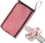 Shurzzesj Diaper Changer Travel Bag - Waterproof Diaper Storage Bag,Compact Changing Pads for Parks, Shopping Malls, Restaurants, Travel, Camping - Image 9