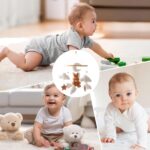 Baby Bed Mobile Wind Chime Rattle Toy, Baby Crib Mobile, Baby Cot Mobile Hanging Decor Rotating Toys, Cartoon Nursery Bassinet Soft Toy for Kids, Girls, Children - Image 4