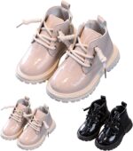 Baby Boys Girls Classic PU Leather Wedding Loafers Toddler Dress Shoes First Steps Walking Flat Lazy Crib Waterpoor Shoe - Image 3