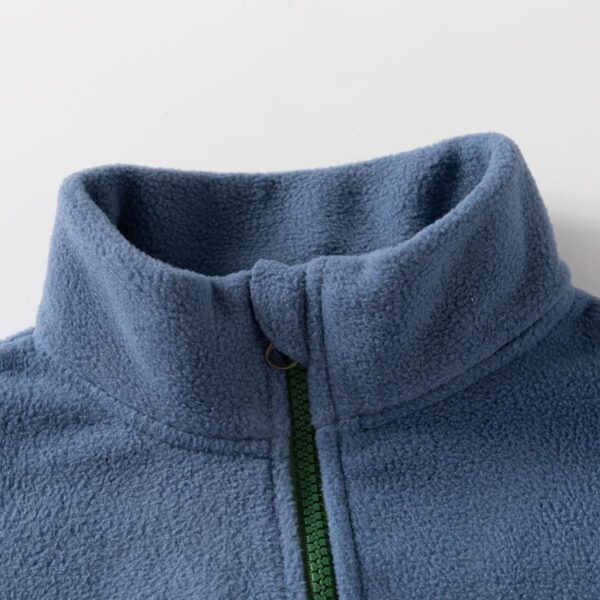 Gajaous Toddler Kids Polar Fleece Jacket,Baby Boys Full-Zip Long Sleeve Warm Coats Outwear for Fall Spring Winter - Image 3