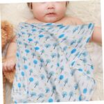 Vaguelly 3sets Blanket Newborn Blanket Bath Rugs Blanket Bath Towel Girl Blanket Double Layer Blanket Boy Blankets Boys Blanket Fluffy Blanket Burp Cloths 2pcs*3 - Image 7