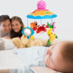 Baby Mobile for Crib, Bell Baby Mobile Crib Toy, Cute Animal Rotating Nursery Decor for Boys Girls Preschool Learning, Stroller Accessories - Image 9