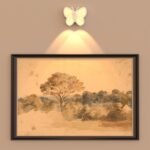 SIBI LIGHTING Motion Sensor Light, Rechargeable Butterfly Night Light with Auto/ON/Off and Removable Magnet, Stick on Lights for Kids, Bedroom, Stair, Hallway - Image 8