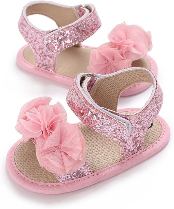 Toddler Soft Shoes Baby Girls Boys Sandals Infant Outdoor Casual Slipper Toddler First Walking Princess Shoes for 0 to 18 Months - Image 7