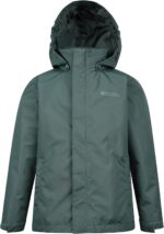 Mountain Warehouse Fell Kids 3 in 1 Jacket - Water-Resistant Triclimate Raincoat, Detachable Inner Coat & Packaway Hood - for Walking, Hiking & Outdoors - Image 5