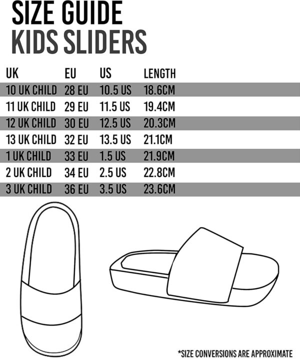 Pokemon Sliders For Boys | Kids Pikachu Face Sandals Beach Shower Shoes | Childrens Pokeball Black Summer Footwear Game Merchandise Gift - Image 7