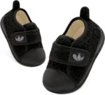 JIASUQI Baby Slippers Warm Soft Baby Boots Adjustable Infant First Walking Shoes Baby Boys Girls Winter Shoes