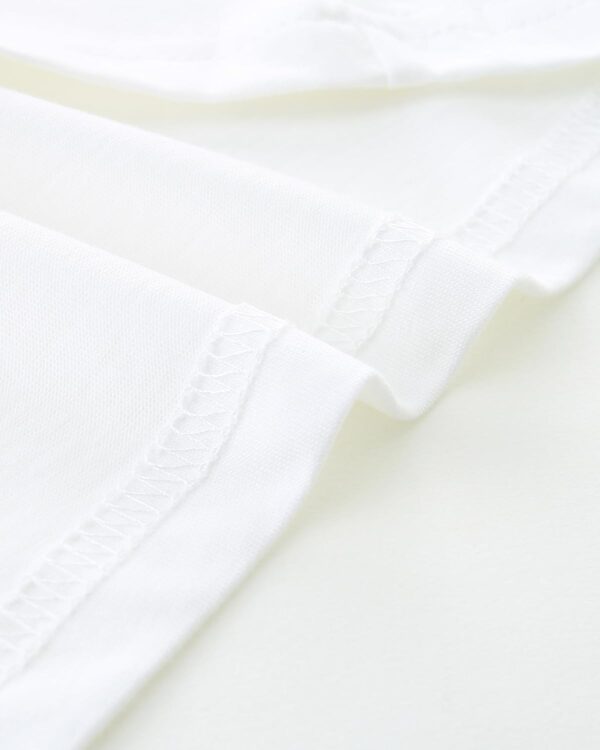 TCWWBB Girls Summer Short Outfits Clothes Set Kids Toddler Cute Unicorn Bunny Animal Print Short Sleeve Cotton T-Shirt Dresses Tops and Shorts 2 Piece Crewneck Clothing Set Age 1-7 Years Old - Image 7