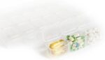 LeanTravel 7 Day Travel Premium Pill Case Organizer - Small - Image 9
