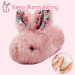 sharllen Kids Slippers Girls Fluffy Bunny Slippers Toddler Plush Warm Winter House Shoes Boys Cute Rabbit Novelty Animal Slippers - Image 4