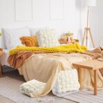 Knot Pillow,Knot Cushion,Square Plush Throw Pillow Handmade Soft Knotted Cushions,Home Decorative Knot Pillow Cuddle Cushion for Room Sofa Home Bed Floor,Bed Pillows Decoration(Grey/30*33*12CM) - Image 5