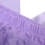 Choomomo Baby Girl Bowknot Tulle Ruffles Bloomers Shorts Diaper Cover with Flower Headband Set Birthday Outfit - Image 6