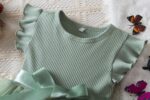 NNJXD Baby Girl Flower Embroidery Tulle Dress Elegant Toddler Birthday Party Dresses - Image 3