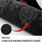 HB.YE Dinosaur Kids Round Play Rugs for Childrens Bedroom, Toddler Decorative Nursery Rug Mat with Non-slip Grip 120x120cm - Image 5