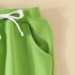 CHENSIYU Kids Boys Girls Baby Pants Set Kids Boys Girls Gym Pants Baby Boys Girls Elasticated Bloomer Tracksuit Bottoms Infant Gym Leggings Baby Born Clothes Baby Christmas Costumes - Image 3