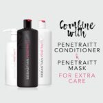 Sebastian Professional Penetraitt Shampoo, Strengthen & Repair for Damaged Hair, Professional Hair Care, 1L - Image 4