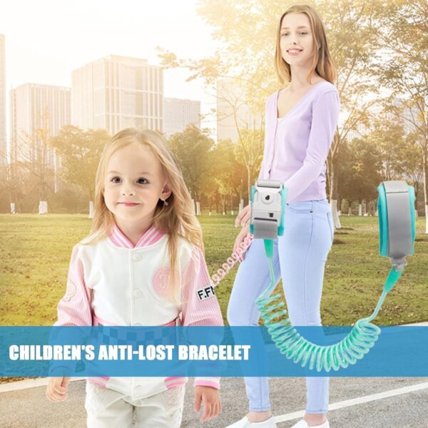 puzzlegame Toddler Wrist Leash | Anti Lost Toddler Wrist Leashes - Toddler Safety Leash with Key Lock 6.56ft, Child Walking Harness, Parent Kids Leash for Mall - Image 2