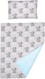 Baby Comfort 2 Piece Duvet Cover & Pillowcase Bedding Set 150x120 cm for Toddler Junior Cot Bed (It's a Boy)