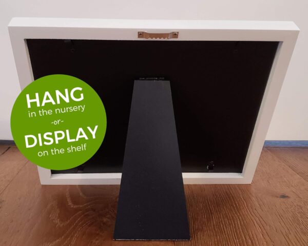 Ultimate Baby Ink Handprint Footprint Kit & Frame - with Premium Picture Photo Frame, Safe Ink Pad Stamp, Paper & Bonus Stencil. The Perfect Personalized Baby Shower, Newborn Gift Idea & Memento! - Image 2