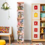 Stuffed Animal Storage Tube, Cute Plush Toys Storage Boxes Bucket Transparent Soft Toy Storage Stand Doll Display Bucket Toy Storage Organizer for Living Room Bedroom - Image 3