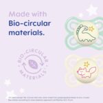 MAM Perfect Night Soothers 2-6 Months (Pack of 2), Thinner and Softer Baby Soother, Glow in the Dark Soother with Self Sterilising Travel Case, Newborn Essentials, White (Designs May Vary) - Image 9