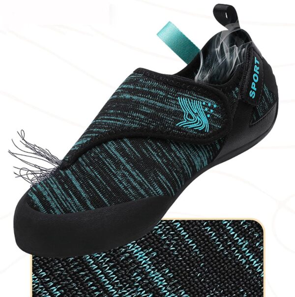 Zenithuxe Children's Climbing Shoes.Bouldering Training Shoes. Indoor Climbing For Teenagers.Beginners Rock Shoes - Image 5