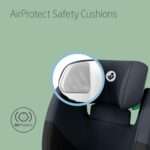 Maxi-Cosi RodiFix S i-Size, High Back Booster Seat, 3.5-12 Years (100-150 cm), Child Car Seat, 3 Recline Positions, Adjustable Height/Width, G-Cell Side Impact Protection, AirProtect, Tonal Black - Image 6