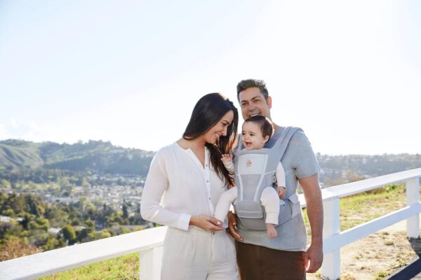 Ergobaby Alta Hip Seat Baby Carrier with Baby Seat for Babies and Toddlers from 4 Months (5.5 kg - 20.4 kg), Carrier with SoftFlex Mesh, Pearl Grey - Image 14