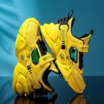 Children's Sports Shoes Boys' Basketball Sports Running Shoes - Image 3