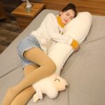 Alpaca Soft Toy Plush Toy, Cute Animal Cushion, Cute Soft Cuddly Toy, Plush Toy, Decoration Plush Cushion, Sleeping Pillow for Sofa, Children's Room, Gifts for Baby, Children, Women, 100 cm (White) - Image 4