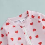 MAHUAOYIXI Toddler Baby Girl One Piece Swimsuit Long Sleeve Swim Rash Guard Ruffles Bathing Suit Floral Print Zip Up Sunsuits Swim Romper Jumpsuit Swimwear Beachwear - Image 4